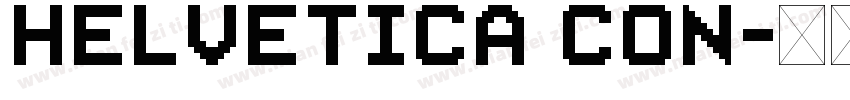helvetica con字体转换